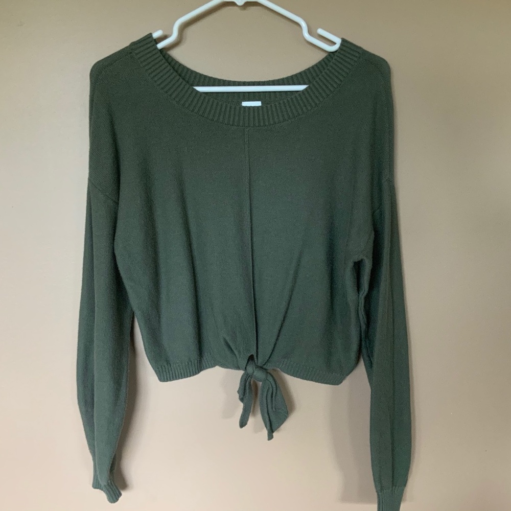 Hollister Tie Sweater